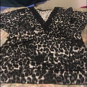 Cheetah print shirt